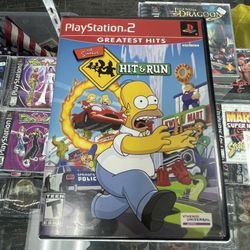 The Simpson Hit & Run PS2 $75-$80 Each Gamehogs 11am-7pm