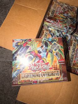 Yu-Gi-Oh! Lightning Overdrive 1st Edition Booster Boxes – Factory Sealed (10 Available)