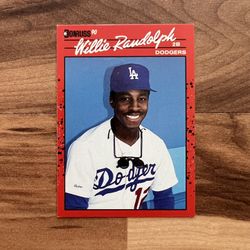 Willie Randolph Donruss ‘90 Error Card