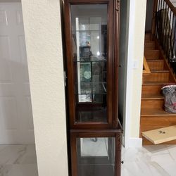  Cherry Wood Curio cabinet 