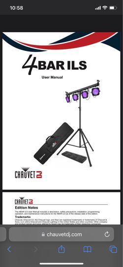 DJ lights - Chauvet DJ 4 BAR ILS