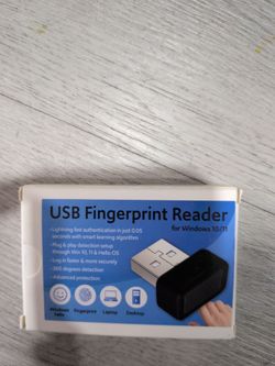 USB Fingerprint Reader for Windows 10/11