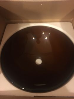 Bathroom sink bowl