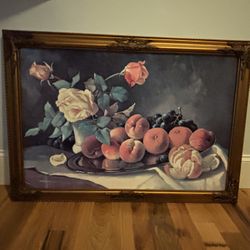 Painted Picture with Frame