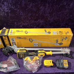 🧰🛠DEWALT 20V MAX 14” XR Brushless Foldable String Trimmer Kit w/5.0Ah Batt & Charger-NEW!-$170!🛠🧰