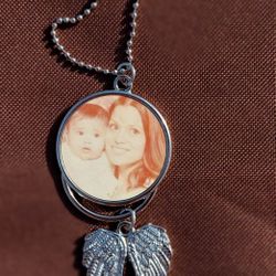 Angel Wing Rearview Mirror Pendant 