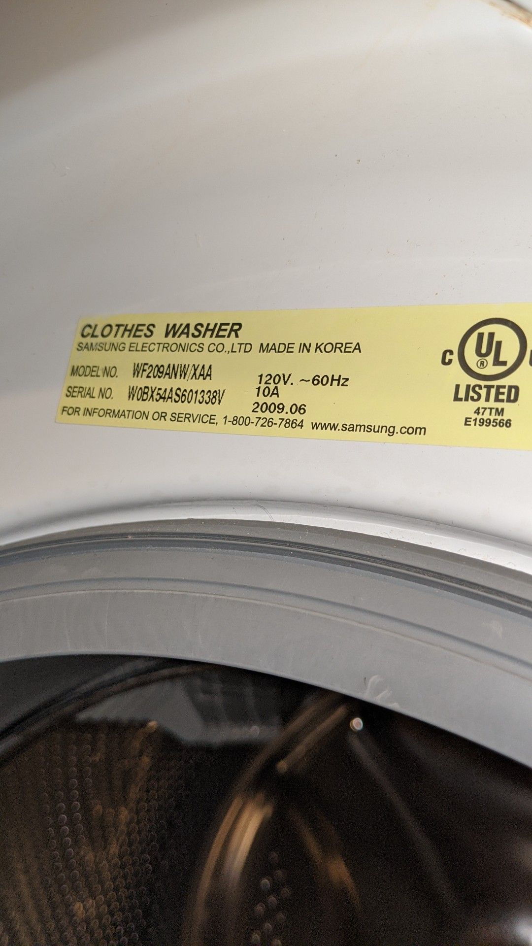 Samsung front load washer broken spider arm for Sale in Hemlock, MI OfferUp