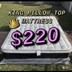 King Size Pillow Top Mattress