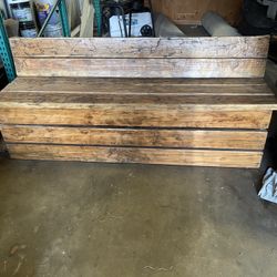 Wooden Bench