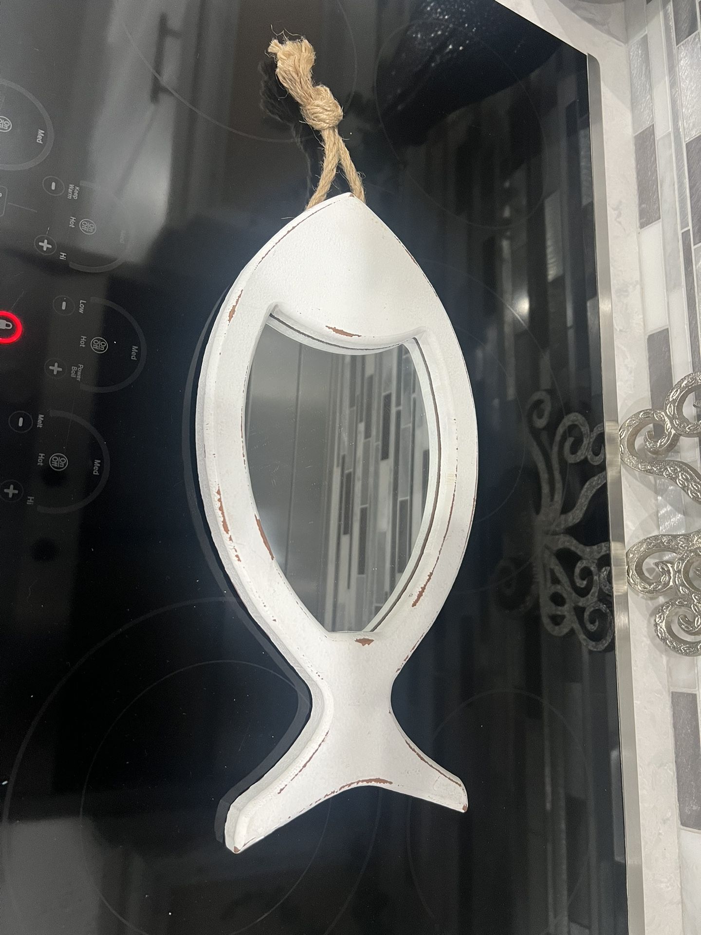 15” Long Fish Mirror