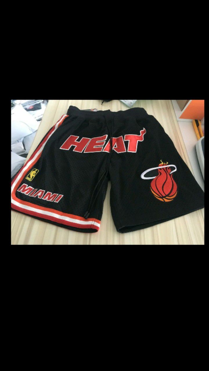 Miami Heat South Beach black just don shorts ..S-xxL for Sale in Gig  Harbor, WA - OfferUp
