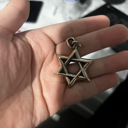 Chrome Hearts Star of David Pendant 