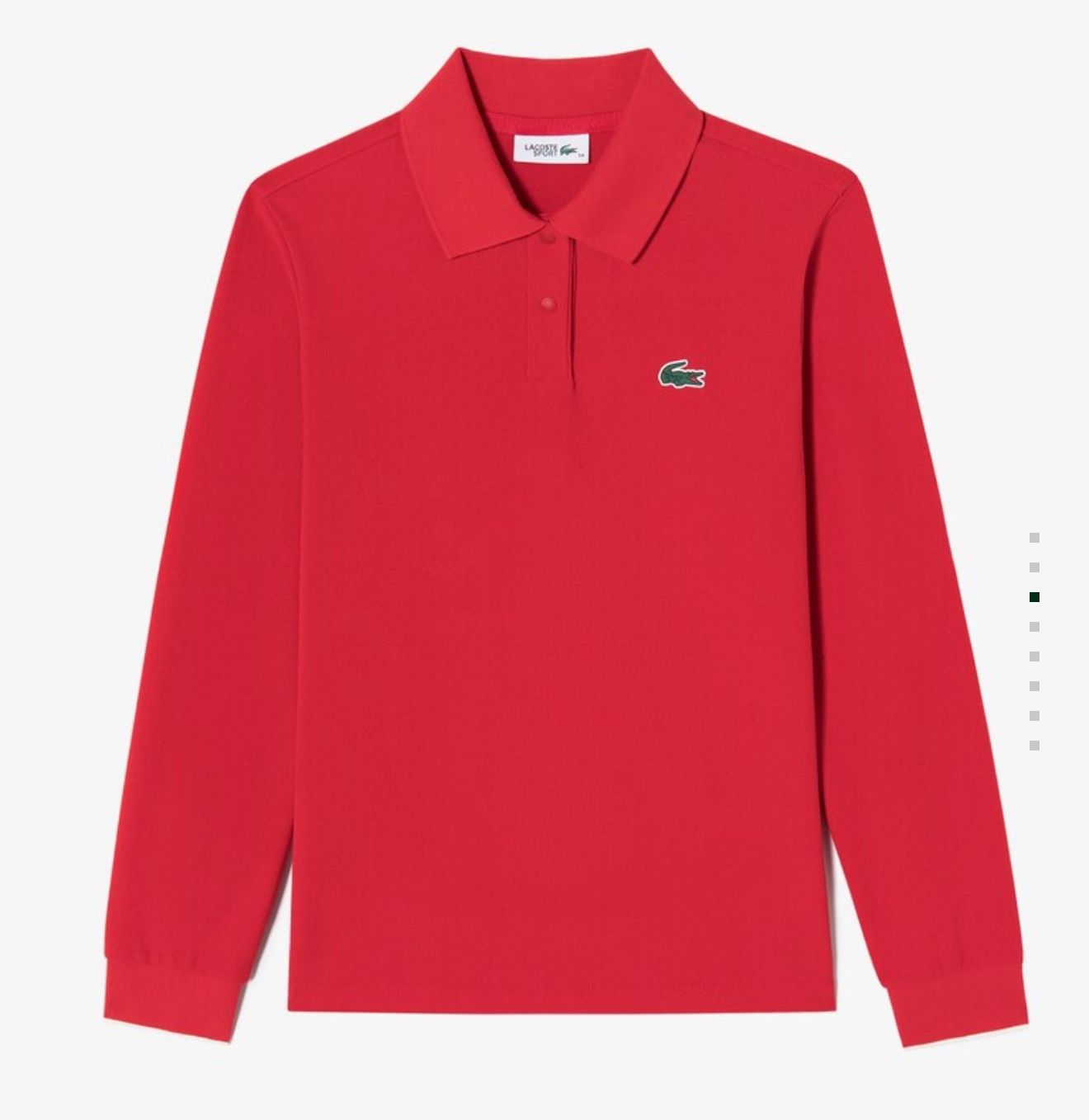 Lacoste polo long sleeve sweatshirt