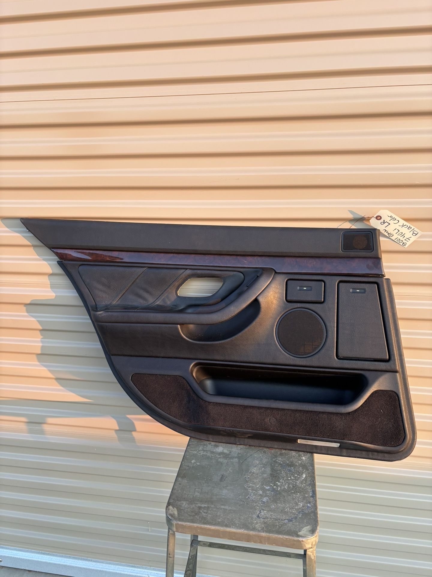 1995 To 2001 Bmw 740li Left Rear Door Panel