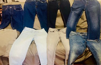 Young Men’s jeans and shorts