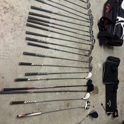 COMPLETE Golf Club Set – Irons, Wedges, Woods, Putter + Bag • Huge Bundle Deal!