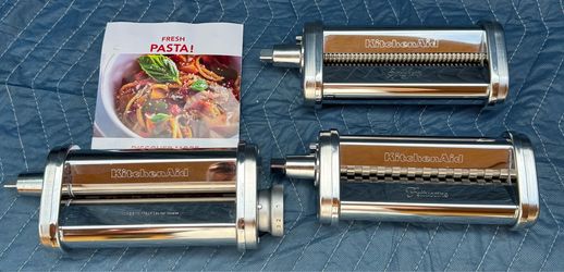KitchenAid Mixer Pasta Roller & Cutter Set 3 pieces KSMPRA