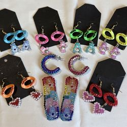 Care Bears custom earrings