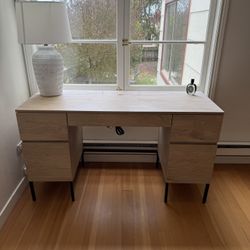 Desk And Lamp