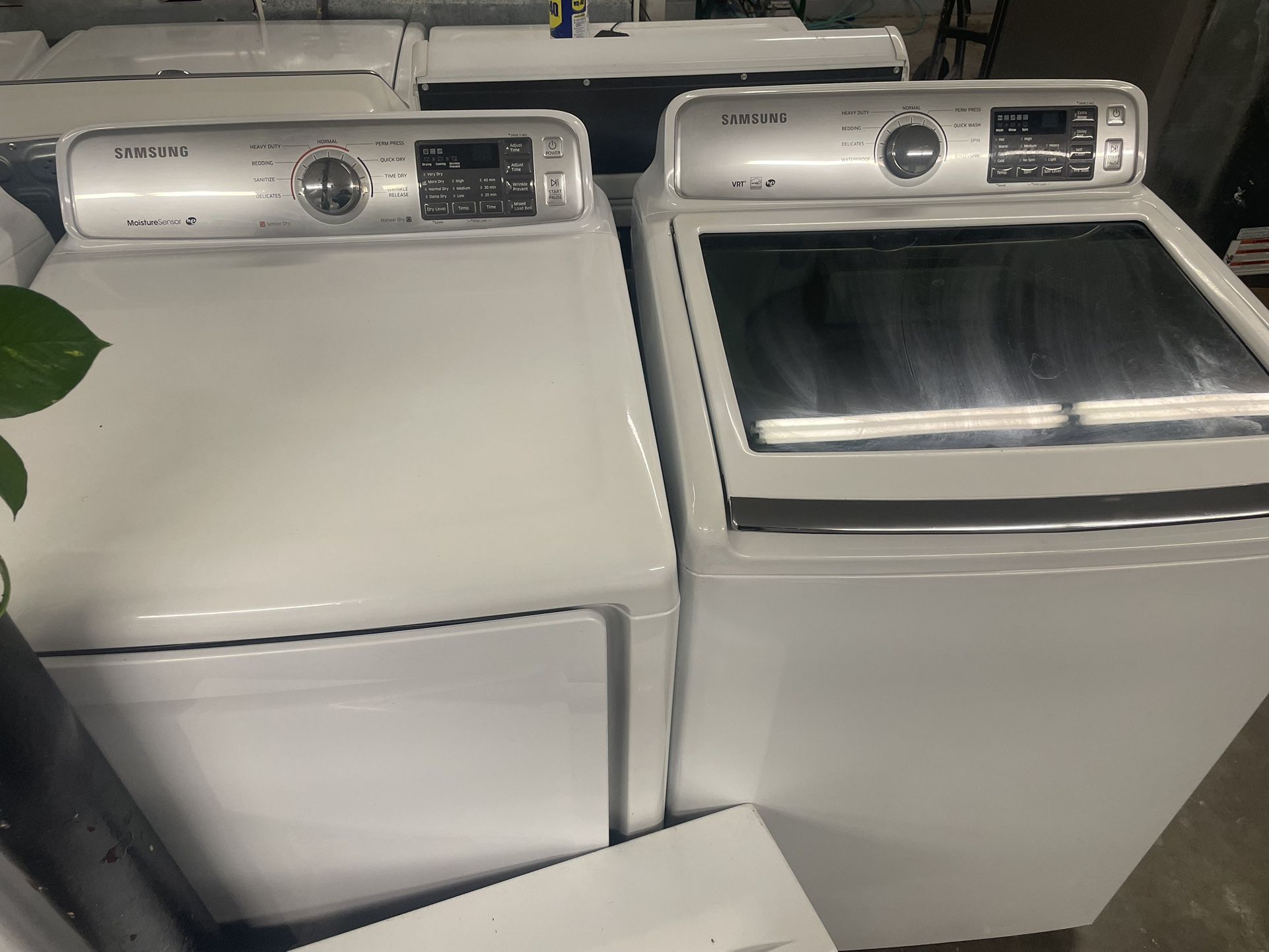 Washer And Dryer Set