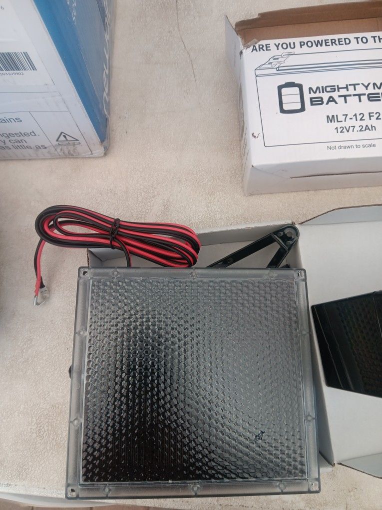 Panel Solar With Battery 