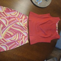 Skirt With Matching Top