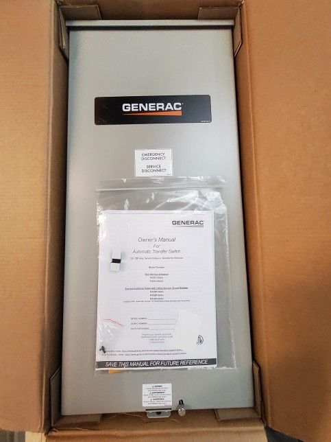 Generac Auntomatic Transfer Switch