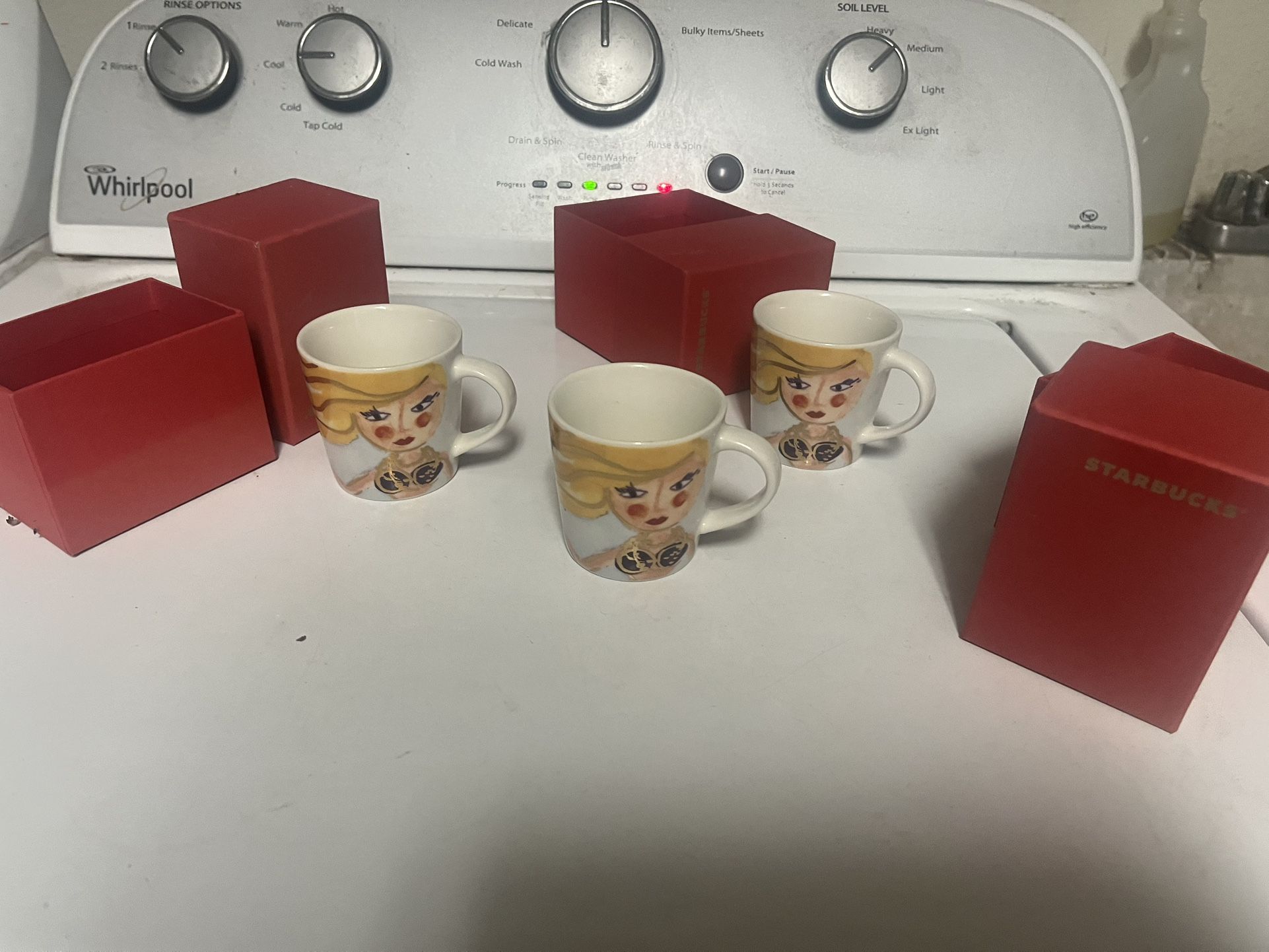 Starbucks espresso cups