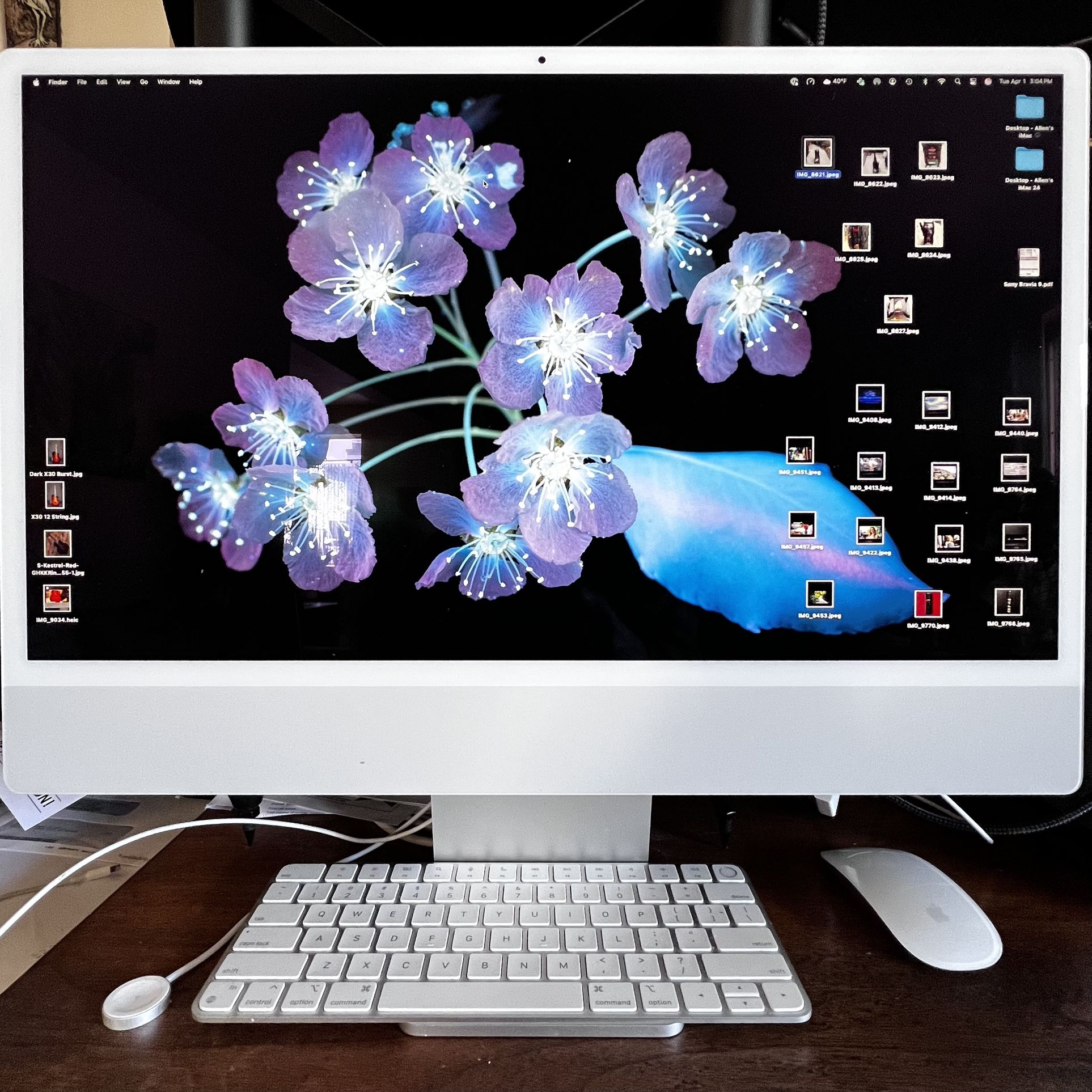 2021 iMac 24 inch M1 Chip 8GB Unified Memory 512GB SSD