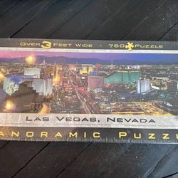 Buffalo Games Las Vegas Nevada Jigsaw Puzzle 750 Piece Panoramic New