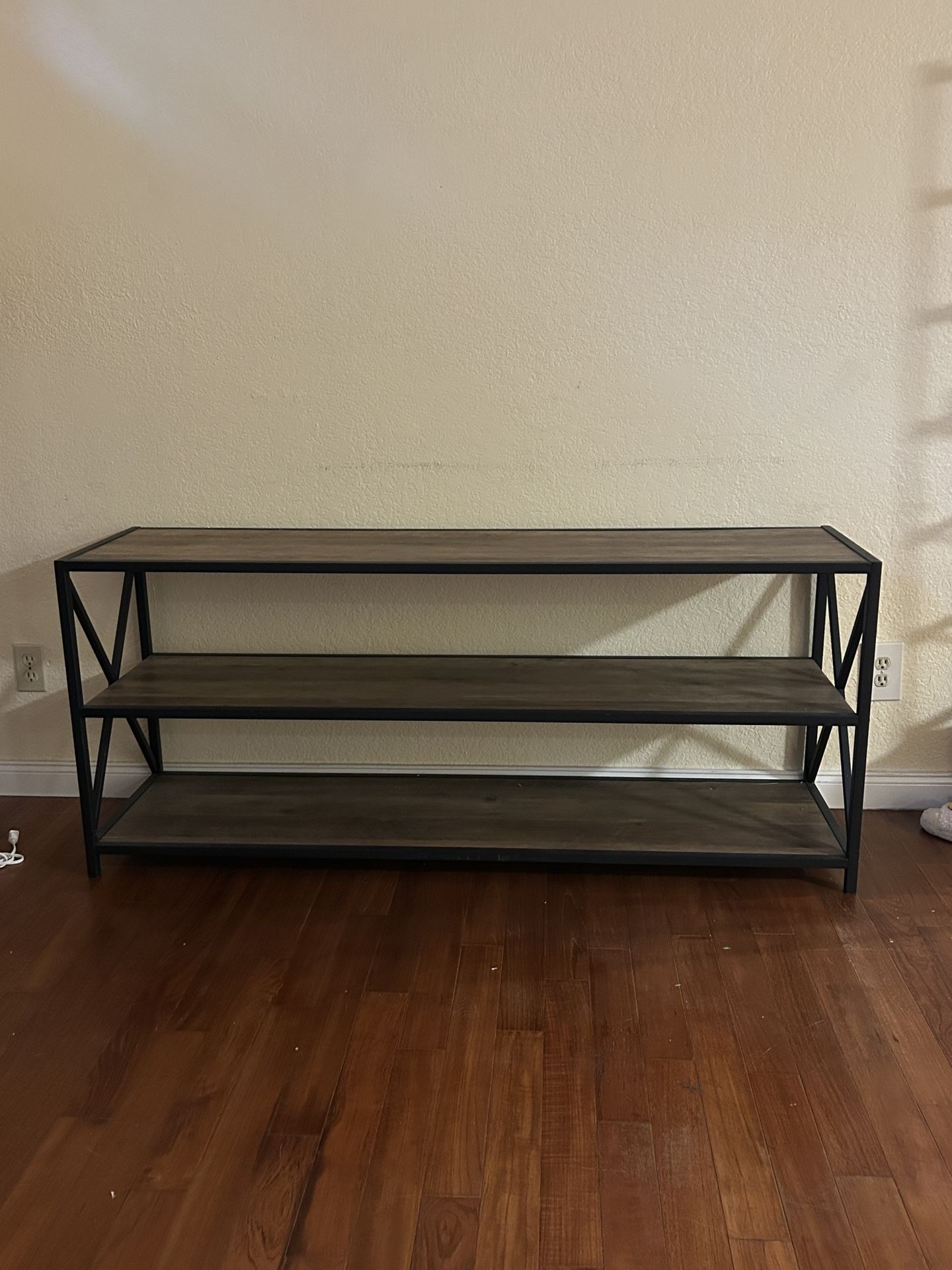 TV Stand with Shelves