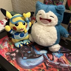 Pokemon Center Scuba Pikachu & Snorlax