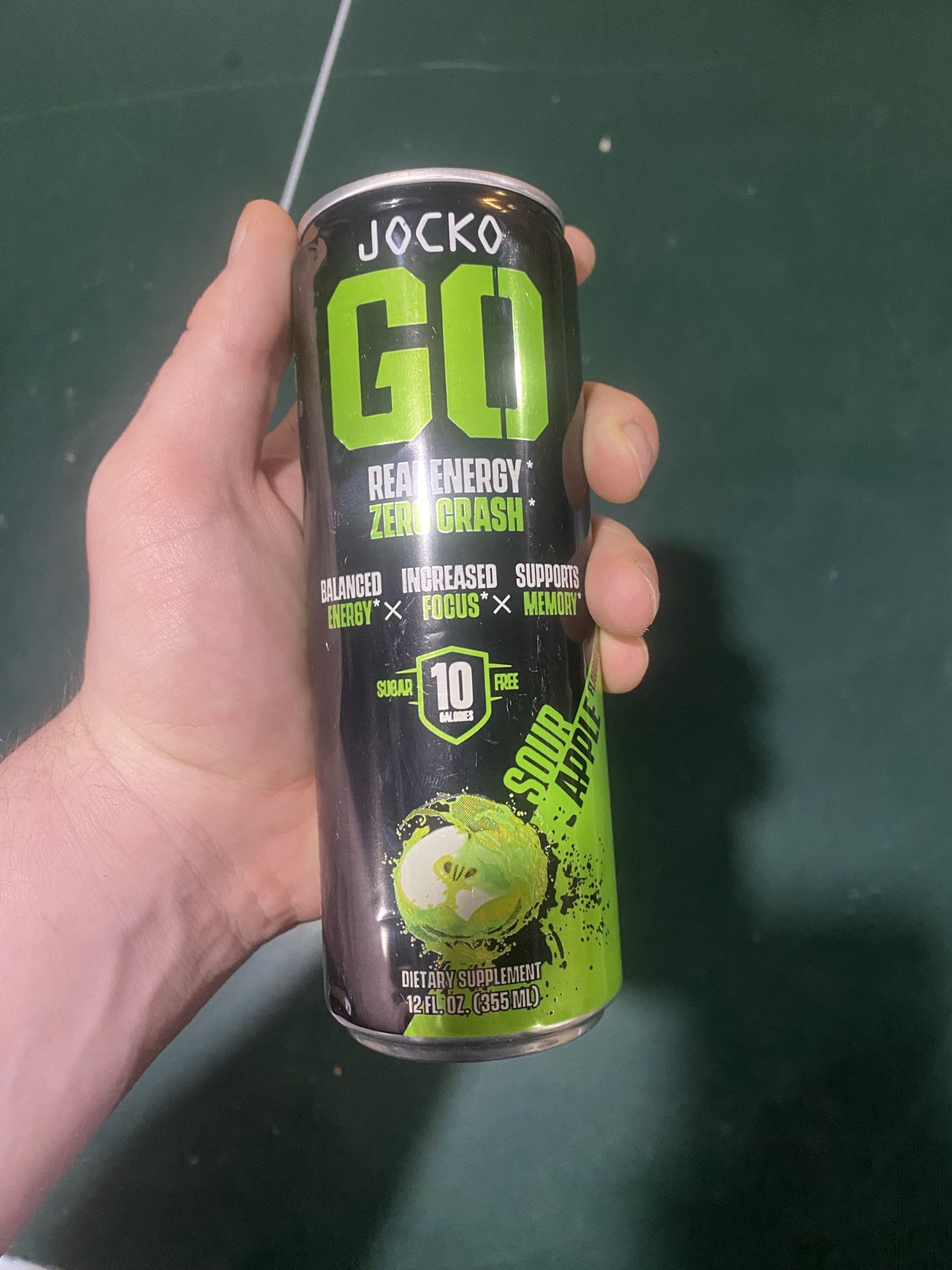 Jocko Go Sour Apple Energy 12 Case