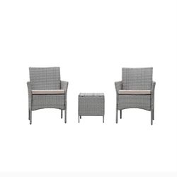 Outdoor Furniture Chair Set New In Box 