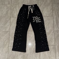 Mixed Emotion Pearl Flare Sweatpants