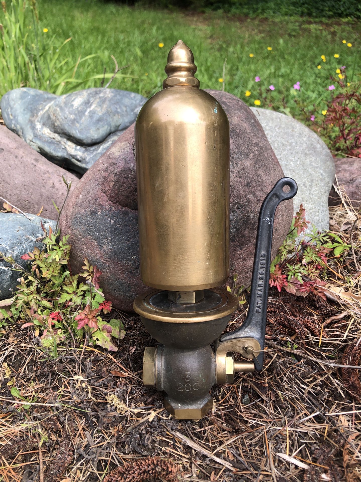 Antique 3” inches LUNKENHEIMER BRASS STEAMPUNK, BOAT