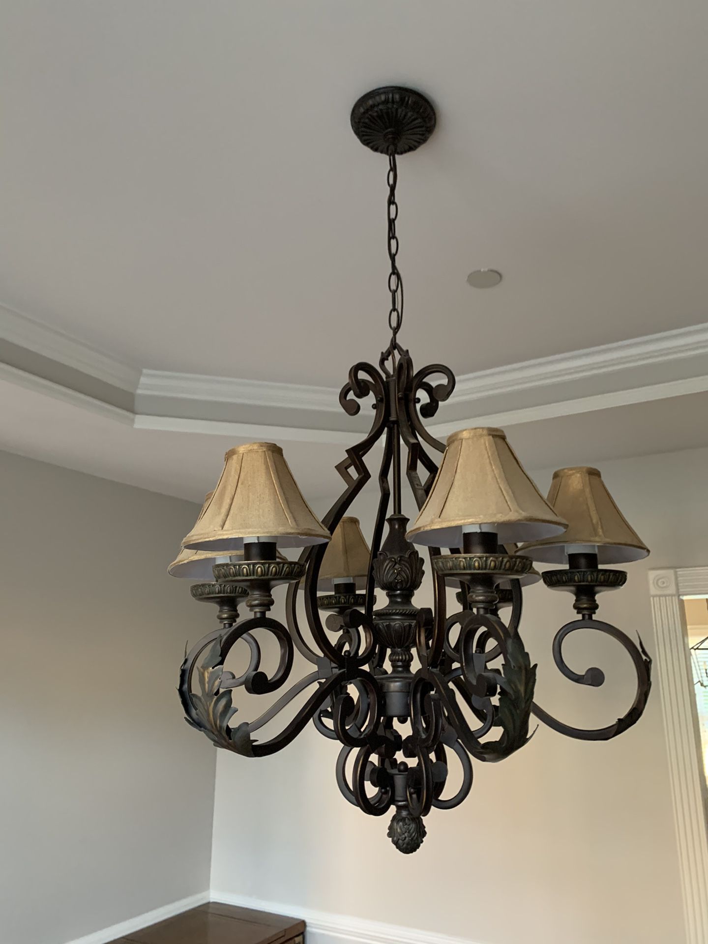 Lighting Fixture For Formal Dining Room (Oil Rubbed bronze)