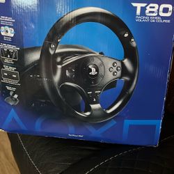 NEW Thrustmaster T80 Racing Wheel & Pedals for Playstation PS3 / PS4