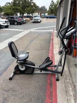 Elliptical/sit down bike