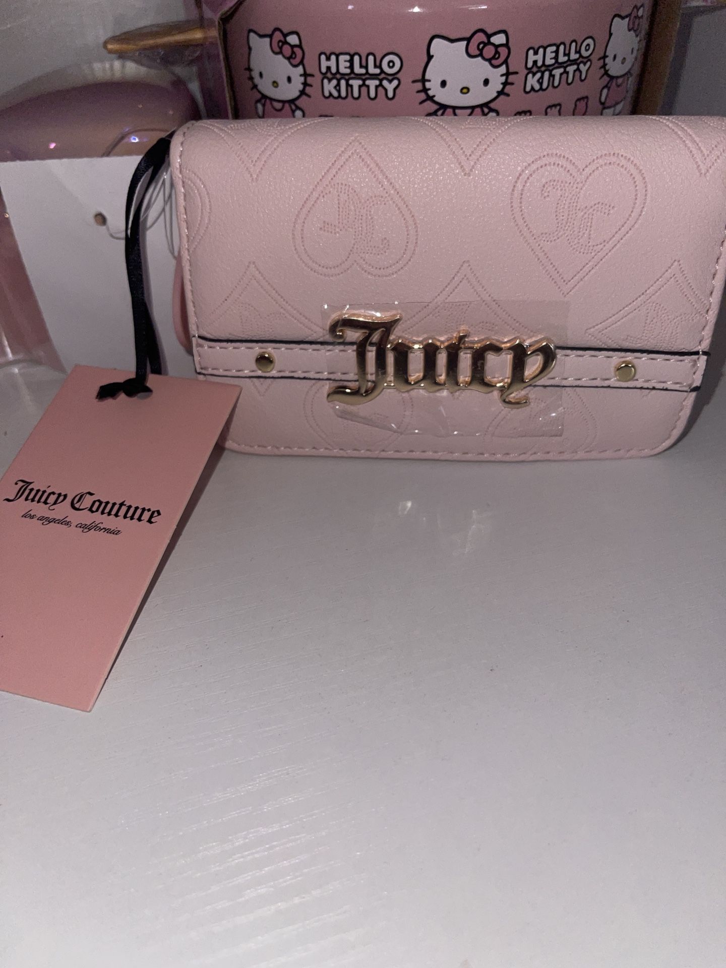 Juicy Couture Pink bifold wallet NWT