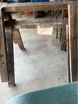 Sawhorses