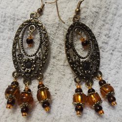 Handmade Chandelier Style Earrings 