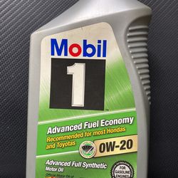 Mobil 1 Advanced Fuel Economy 0W-20