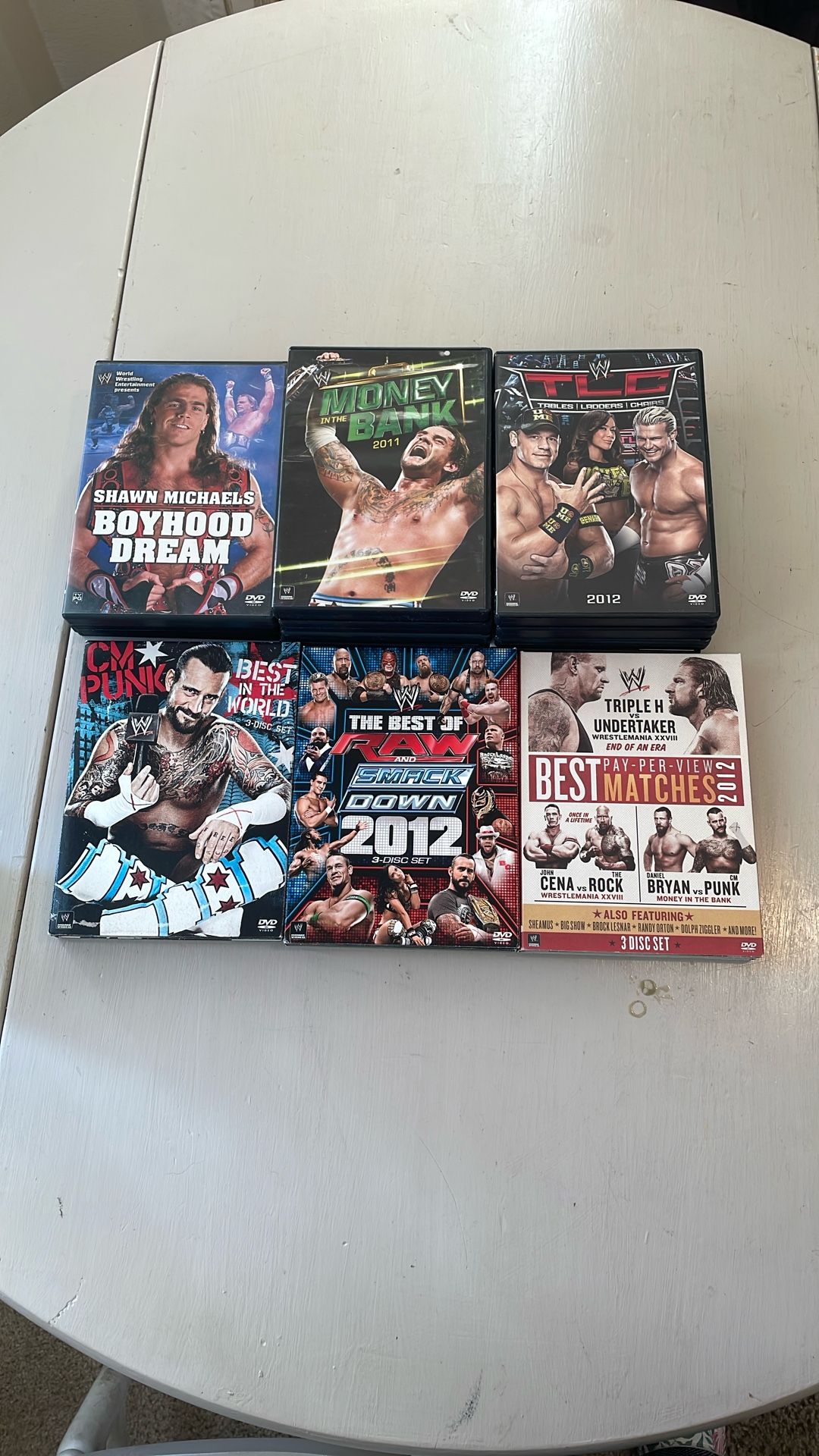 Wrestling DVDS