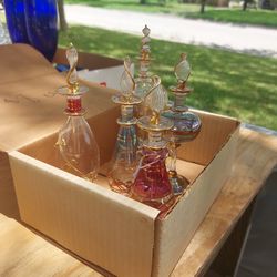 5 Egyptian Perfume Bottles