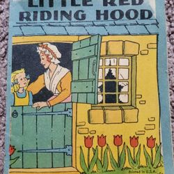 Vintage Small Book Little Red Riding Hood