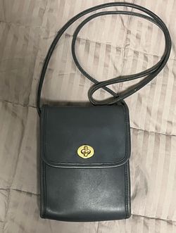 Coach Vintage Leather Scooter crossbody purse