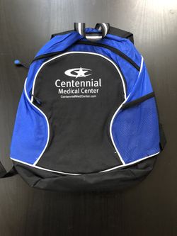 *BRAND NEW * Light 2 Pocket Backpack Size 17 Inch * 14 Inch 