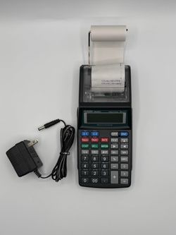Aurora PR600M Printing Calculator 12-Digit Display Calculator - Tested And Works