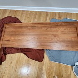 King Headboard Solid Mahogany 